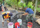 Satgas TMMD ke-126 Percepat Pengecoran Drainase di Lebakharjo Malang, Wujud Nyata Kemanunggalan TNI dan Rakyat