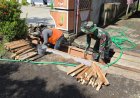 Semangat Gotong Royong Satgas TMMD ke-126 Kodim 0818/Malang-Batu, Pemasangan Bekisting Drainase di Lebakharjo Capai Titik Krusial
