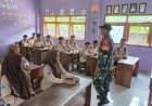 TNI Dekat dengan Generasi Muda, Sertu Fariq Tanamkan Semangat Cinta Tanah Air di SMK 1 PGRI Ampelgading Malang