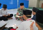 Sentuhan Spiritual Satgas TMMD 126: Sertu Edi Ajak Anak-anak Lebakharjo Malang Cinta Al-Qur’an dan Tanah Air